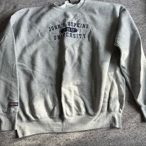 John’s Hopkins University sweatshirt